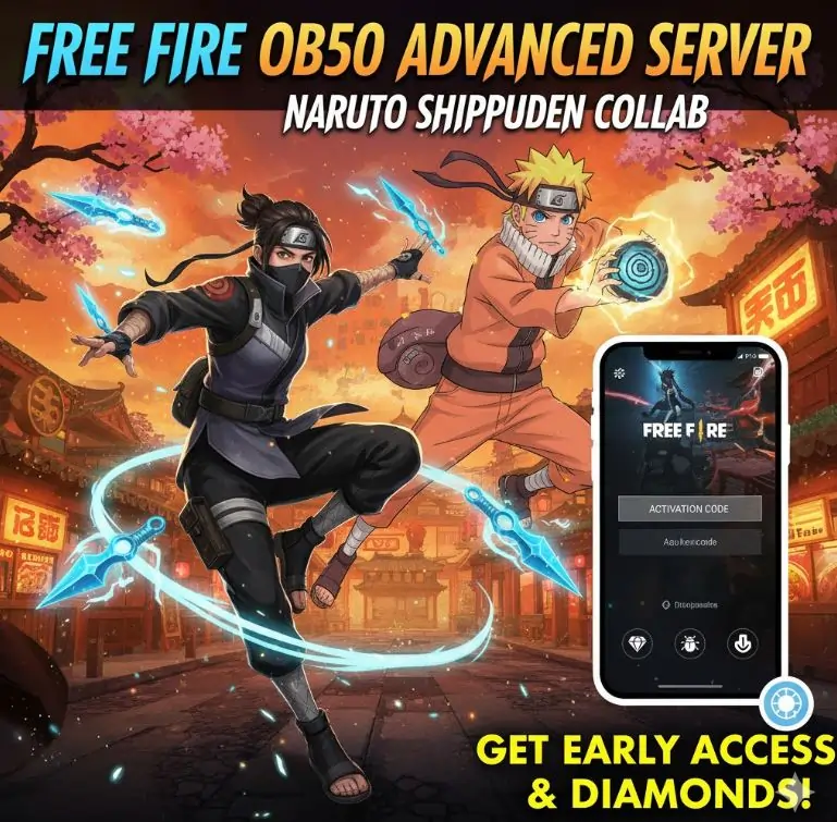 Free Fire Advanced Server OB50 banner
