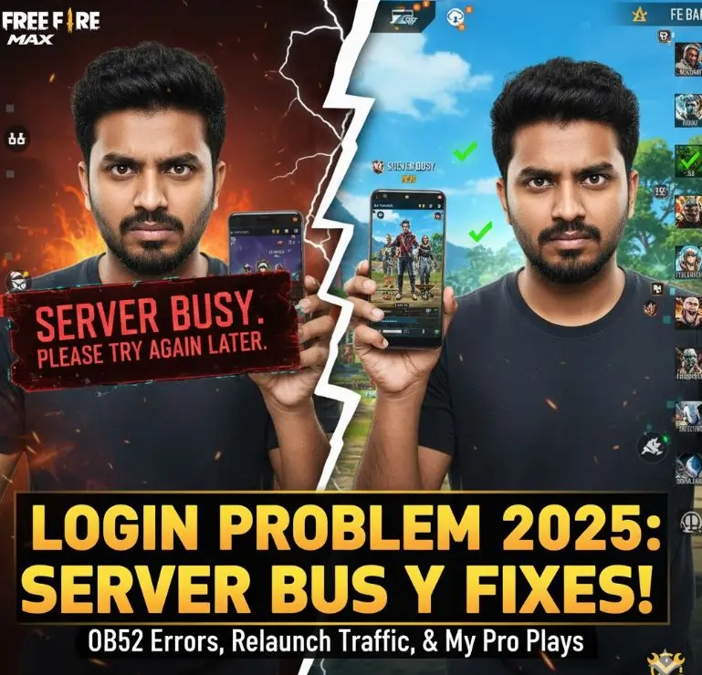 Free Fire Login Problem  thumbnail