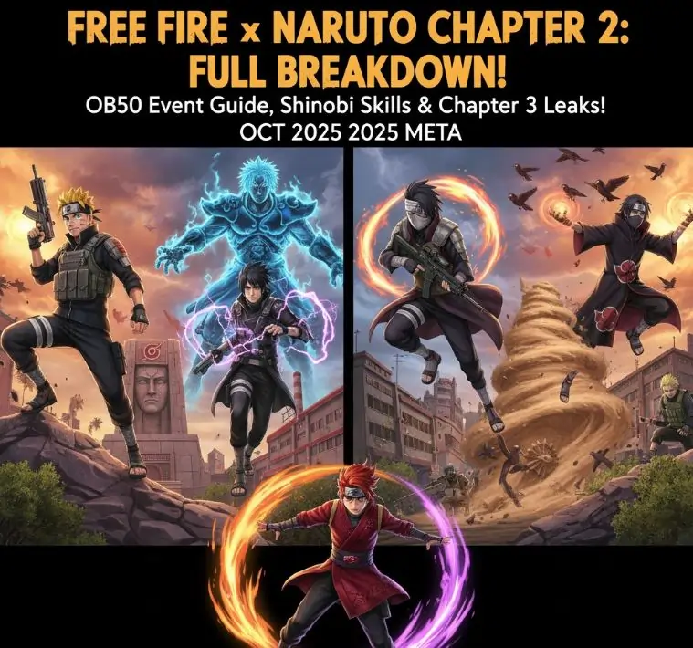 Free Fire Naruto Chapter 2 banner
