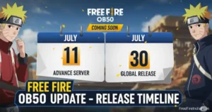 Free Fire Advanced Server OB50