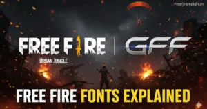 Free Fire Fonts