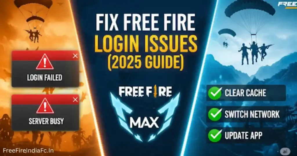 Free Fire Login Problem 2025: Causes, Fixes & My Desi Pro Gamer Guide 1 Free Fire Login Problem 2025 1