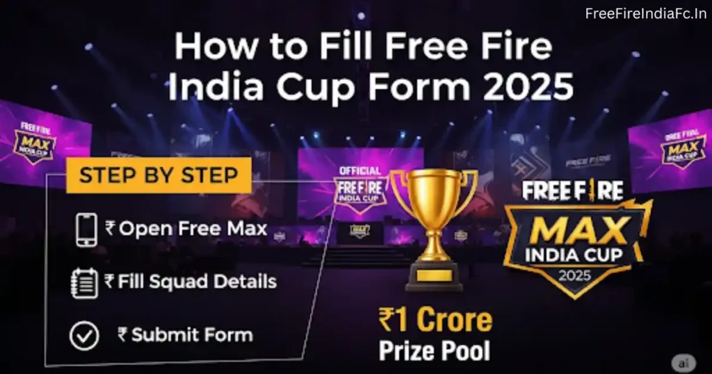 Free Fire India Cup Form 2025: Step-by-Step Registration Guide 1 free fire india cup form 2