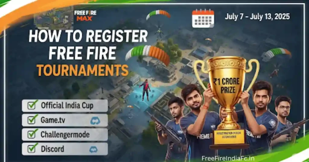 Tournament Register Free Fire: Step-by-Step Guide (August 2025) 1 tournament register free fire 2