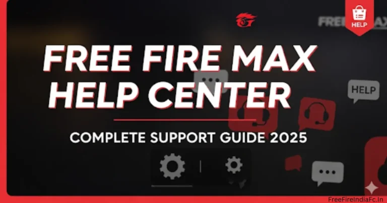 Free Fire Max Help Center