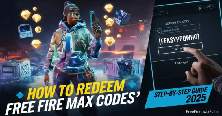 How to redeem Free Fire Max codes