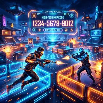 Free Fire Craftland Map 1v1 Unlimited Ammo Code