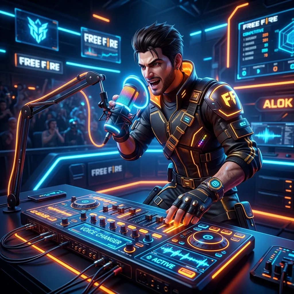 Free Fire Voice Changer App Like Raistar Thumbnail